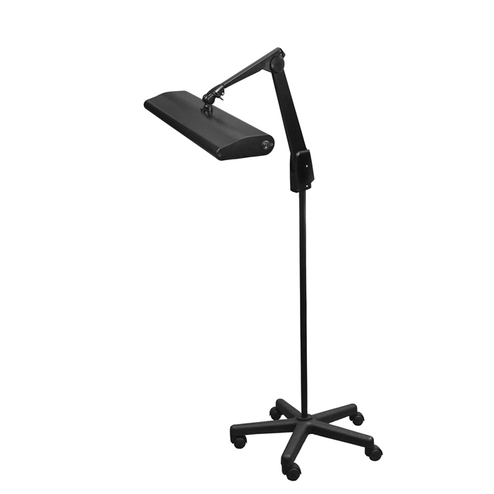 Dazor Fluorescent 30W Mobile Floor Stand Light (33 in.) 2724M